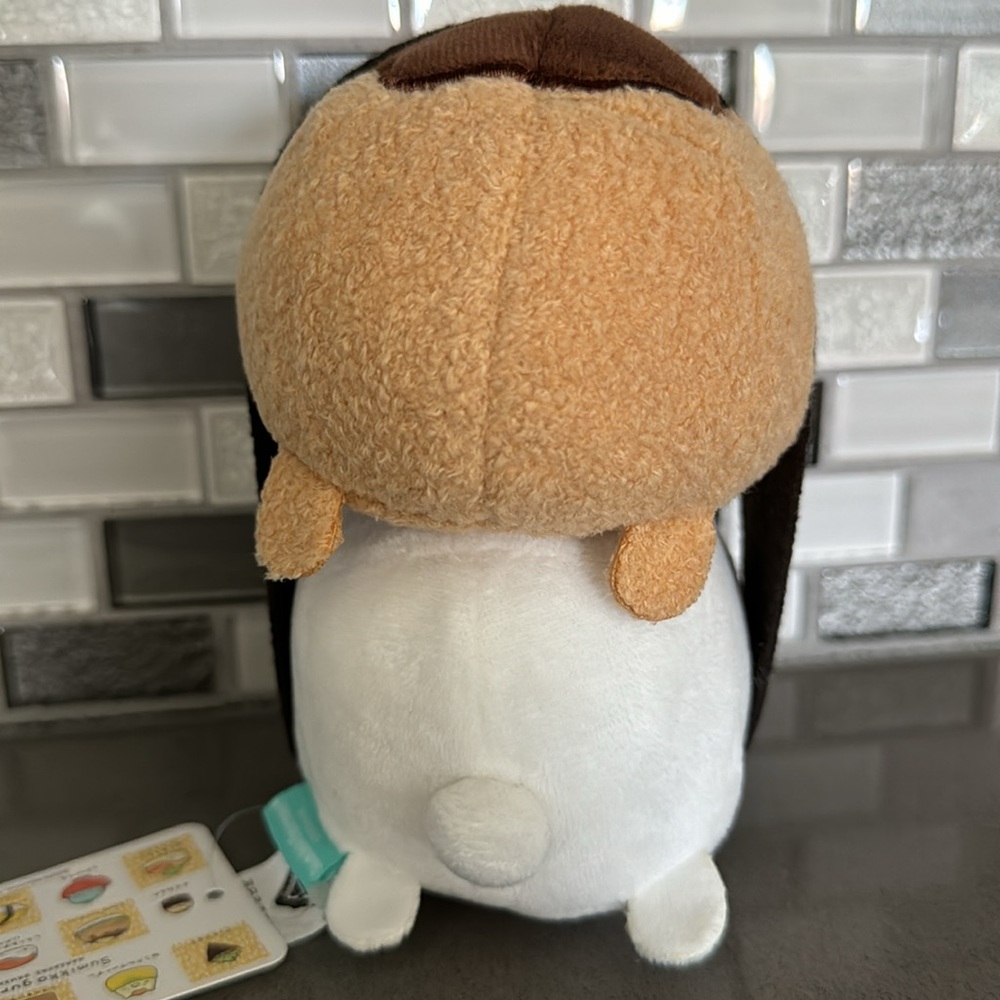 San-X Sumikkogurashi Tonkatsu & Shirokuma Sushi Plush / Kawaii / 6” / Rare / NEW - Picture 9 of 14